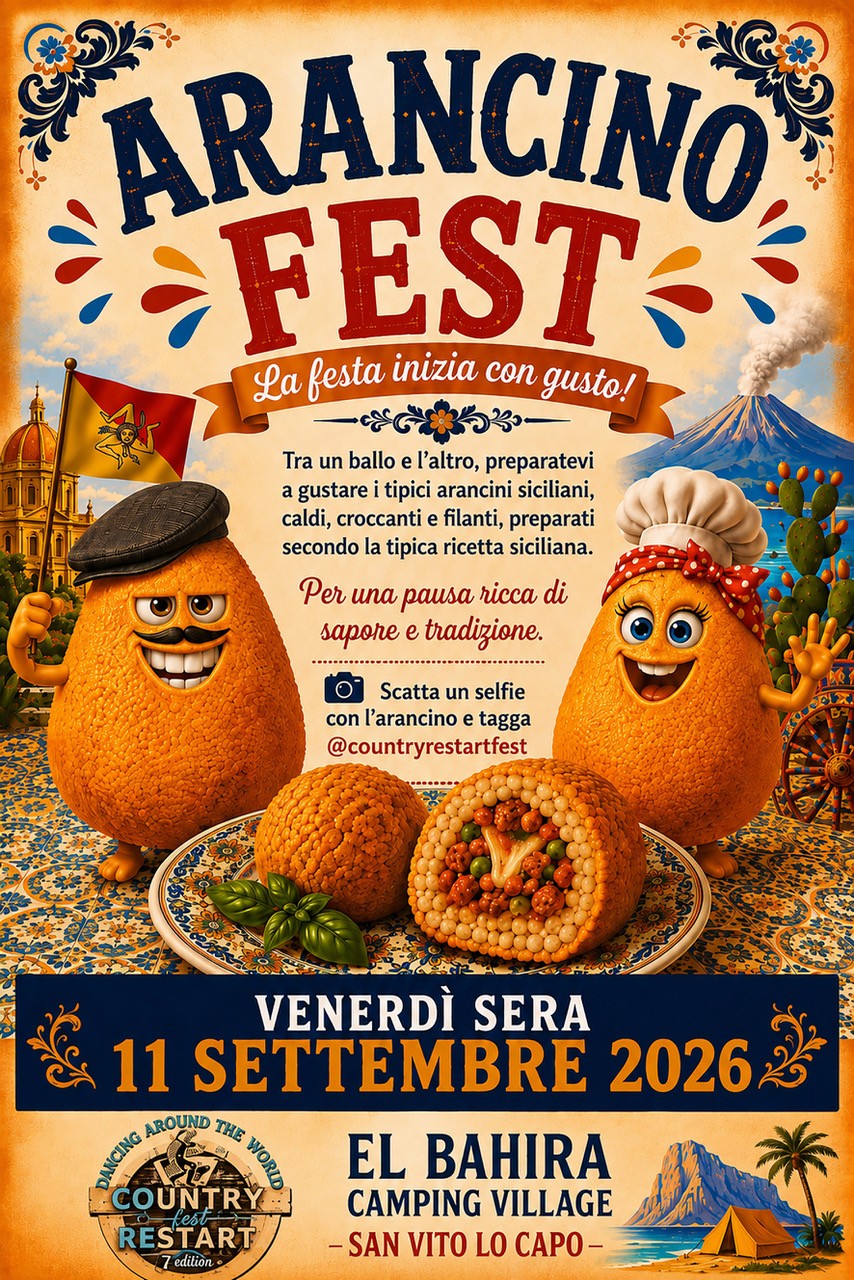 Arancino Fest - Venerdì 11 Settembre